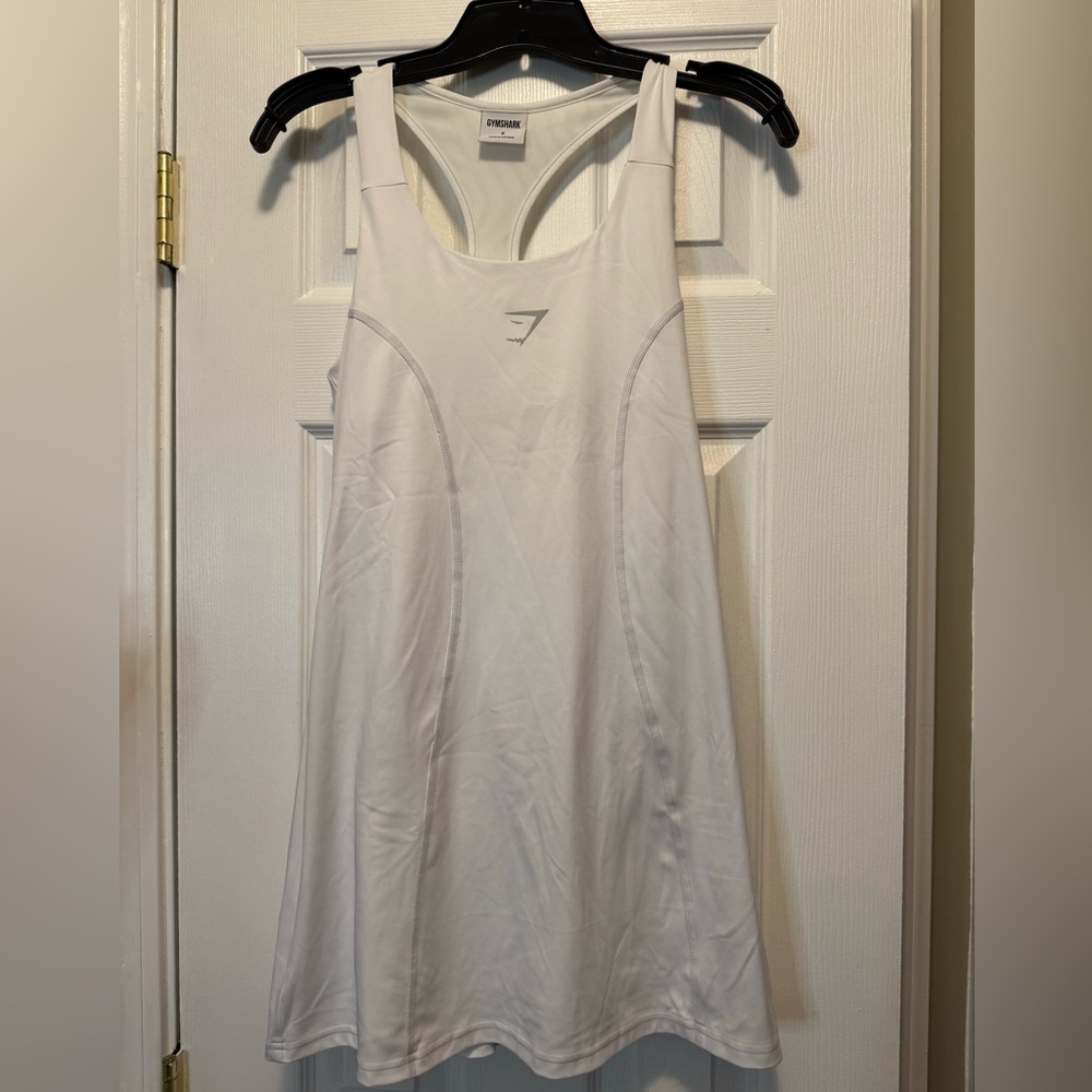 Gymshark White Tennis Dress